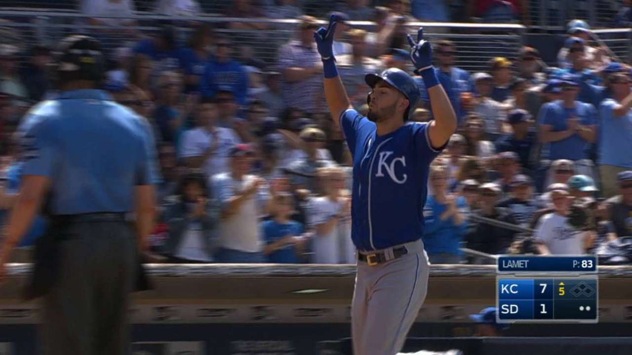 Hosmer gets Yost's backing for All-Star nod
