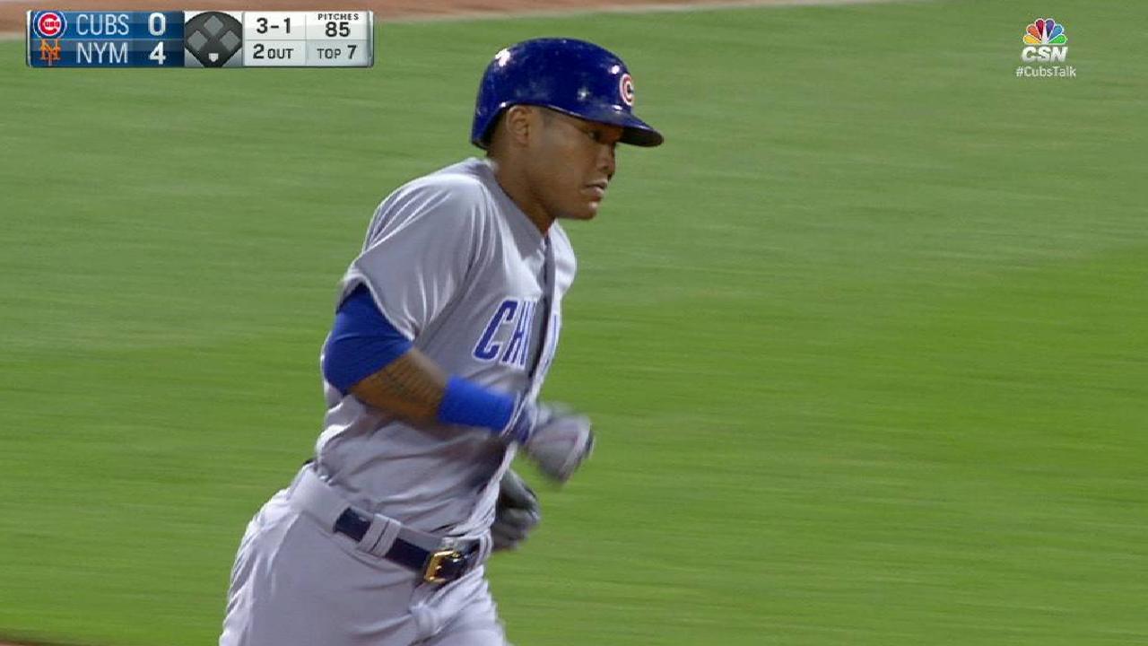 Lackey hurt by homers as Cubs fall to Mets