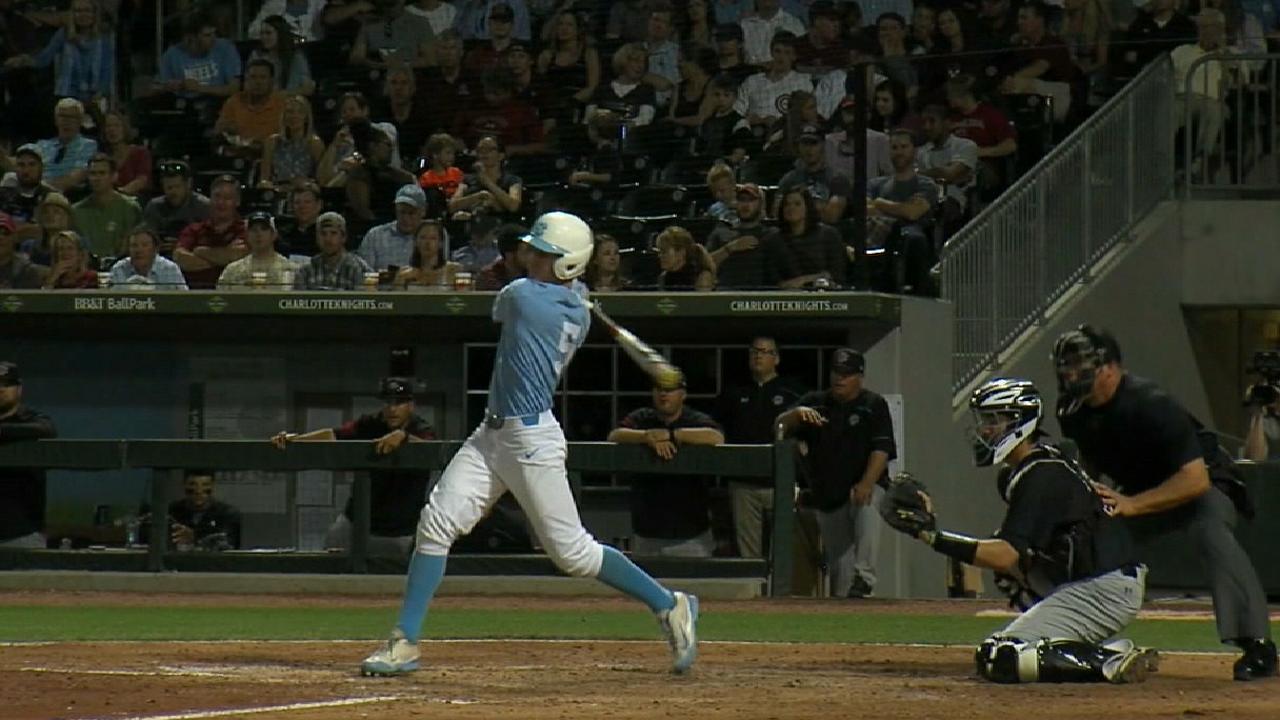 College outfielder Miller picked 36th overall