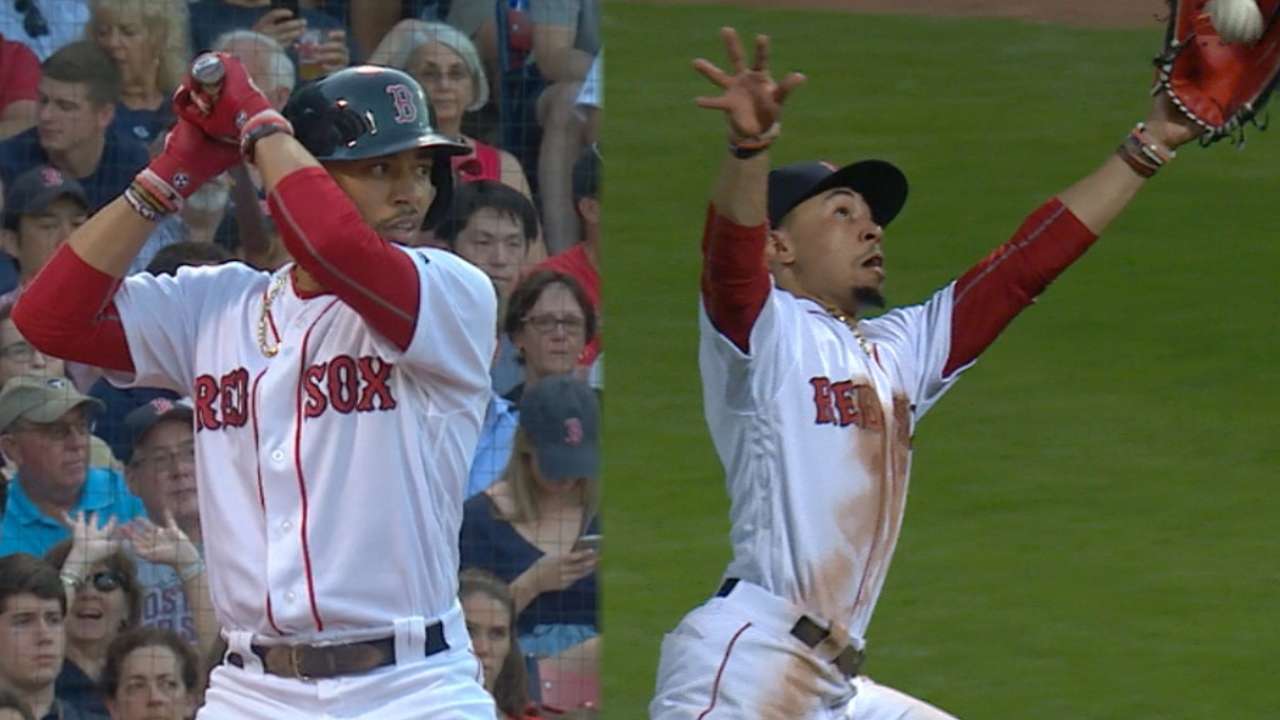 Betts' big game vs. the Phillies