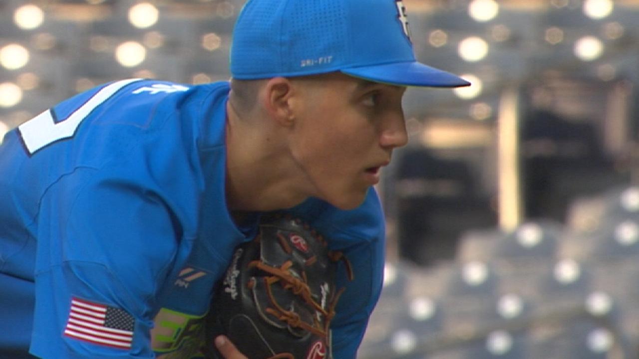 Rangers draft RHP Crouse No. 66