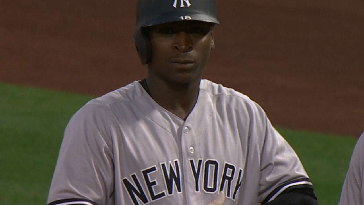 Gregorius' four-hit performance