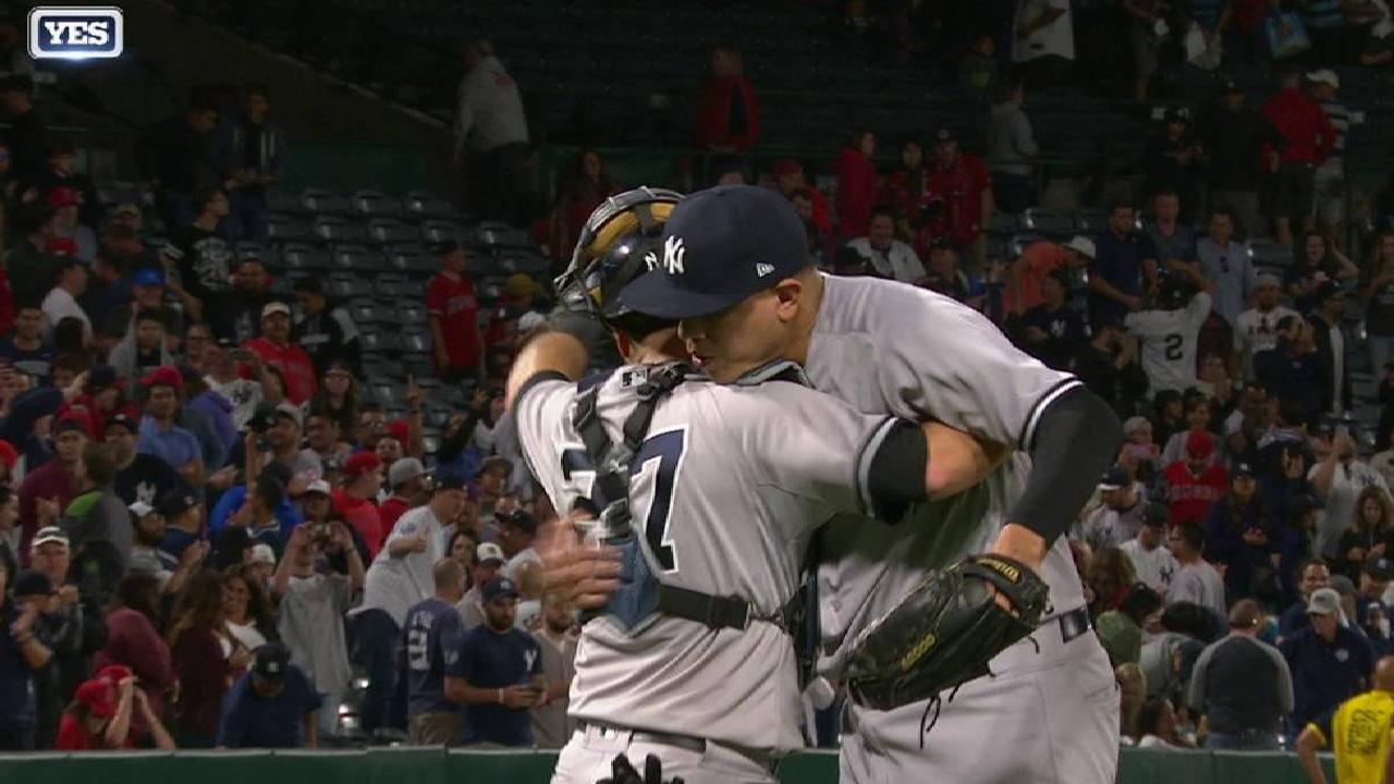 Betances notches four-out save