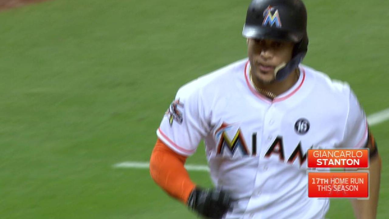 Stanton's two-run homer