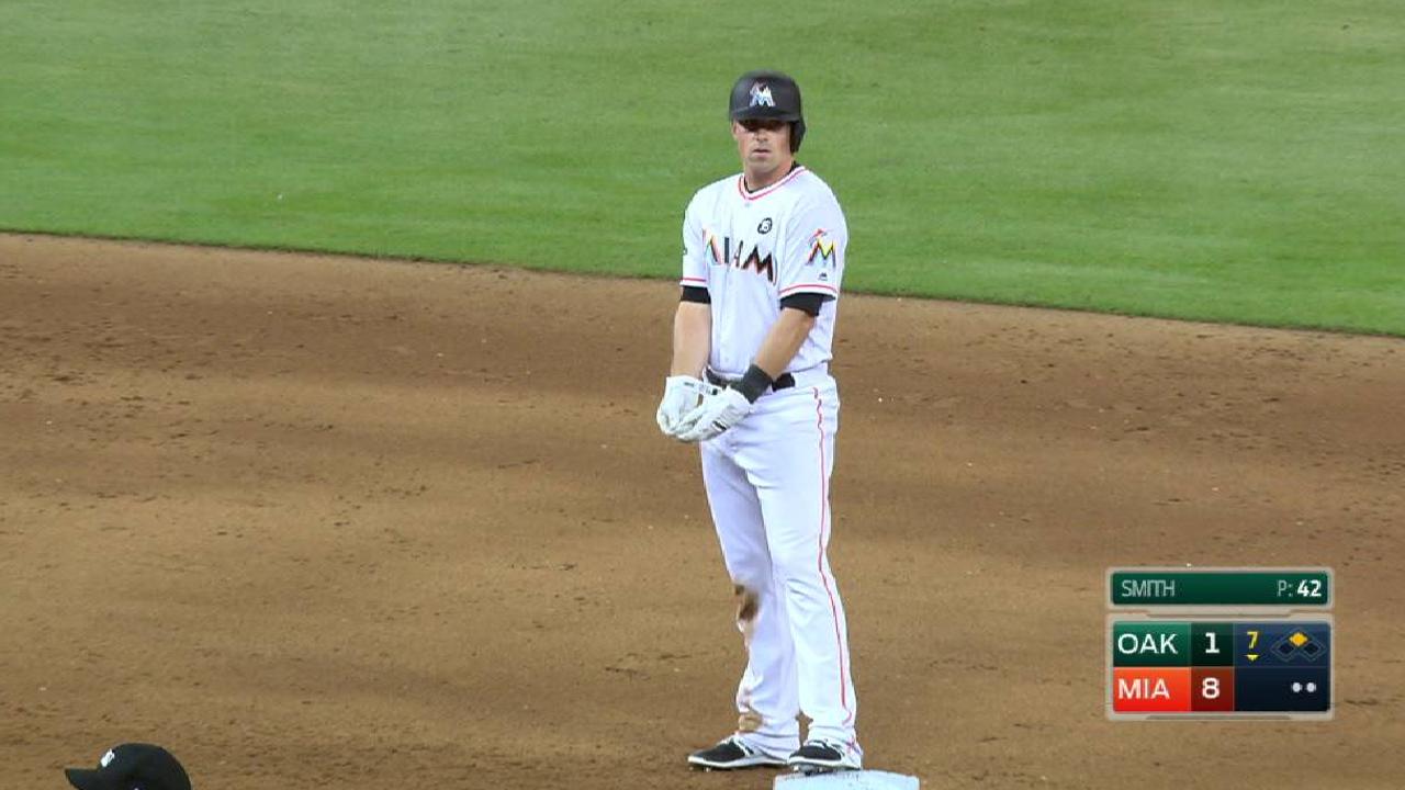 Moore's two-run double