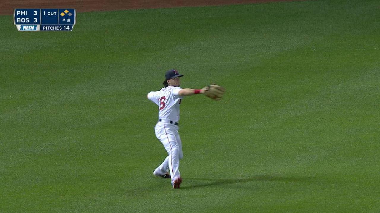 Benintendi cuts down Kendrick