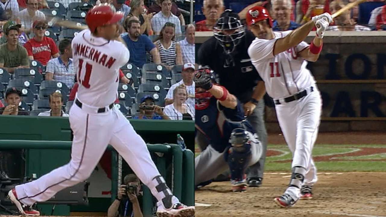Ryan Zimmerman suena par de jonrones y ganan los Nacionales