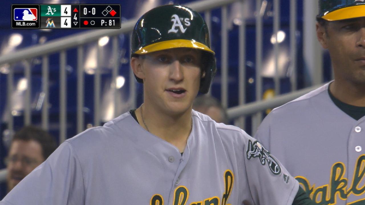 Gossett's first career hit