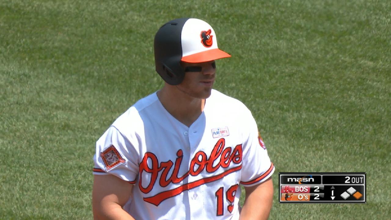 O's Davis won't rush back from oblique strain