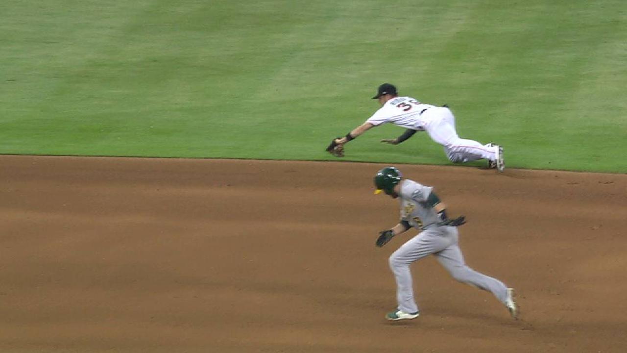 Riddle's nice diving stop