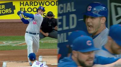 Twice is nice: Rizzo hits another leadoff homer for Cubs Twice is nice: Rizzo hits another leadoff homer for Cubs