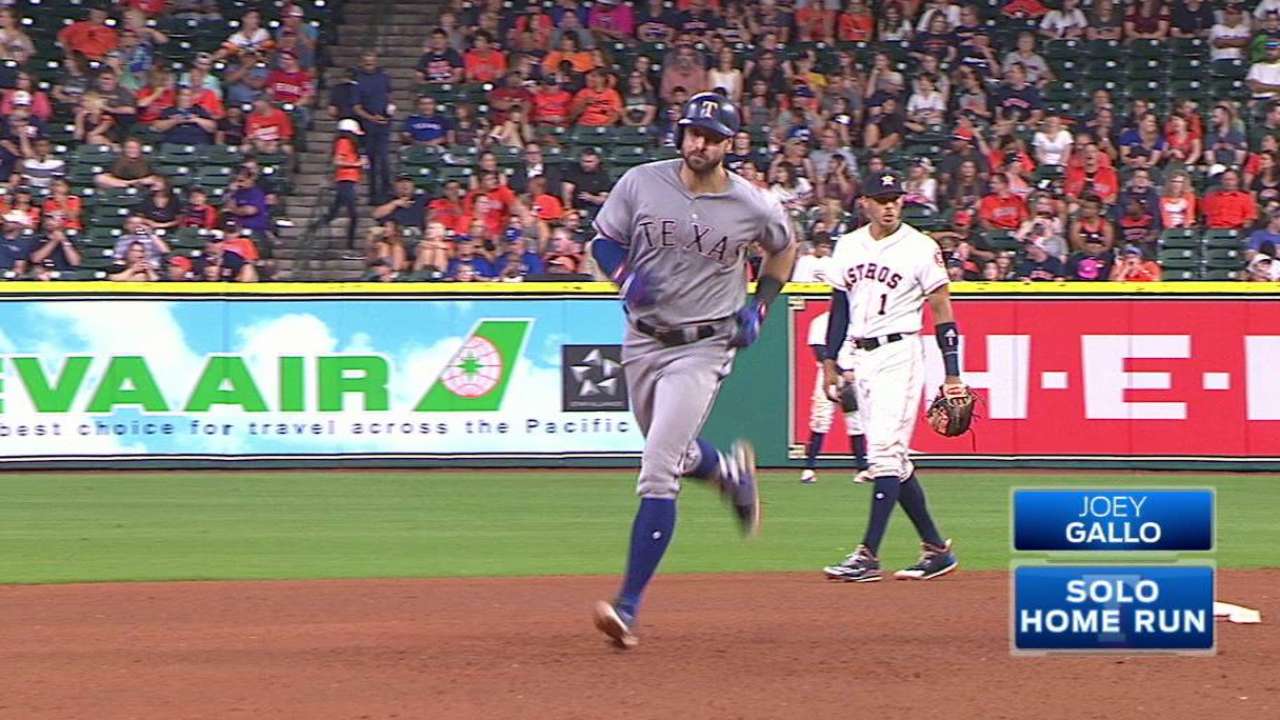 Win streak snapped despite Gallo's huge HR