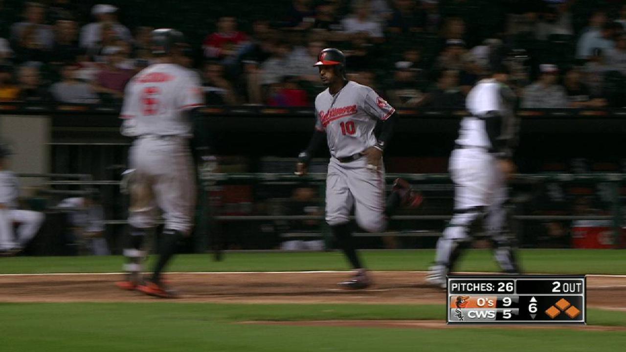 Mancini's RBI single to left