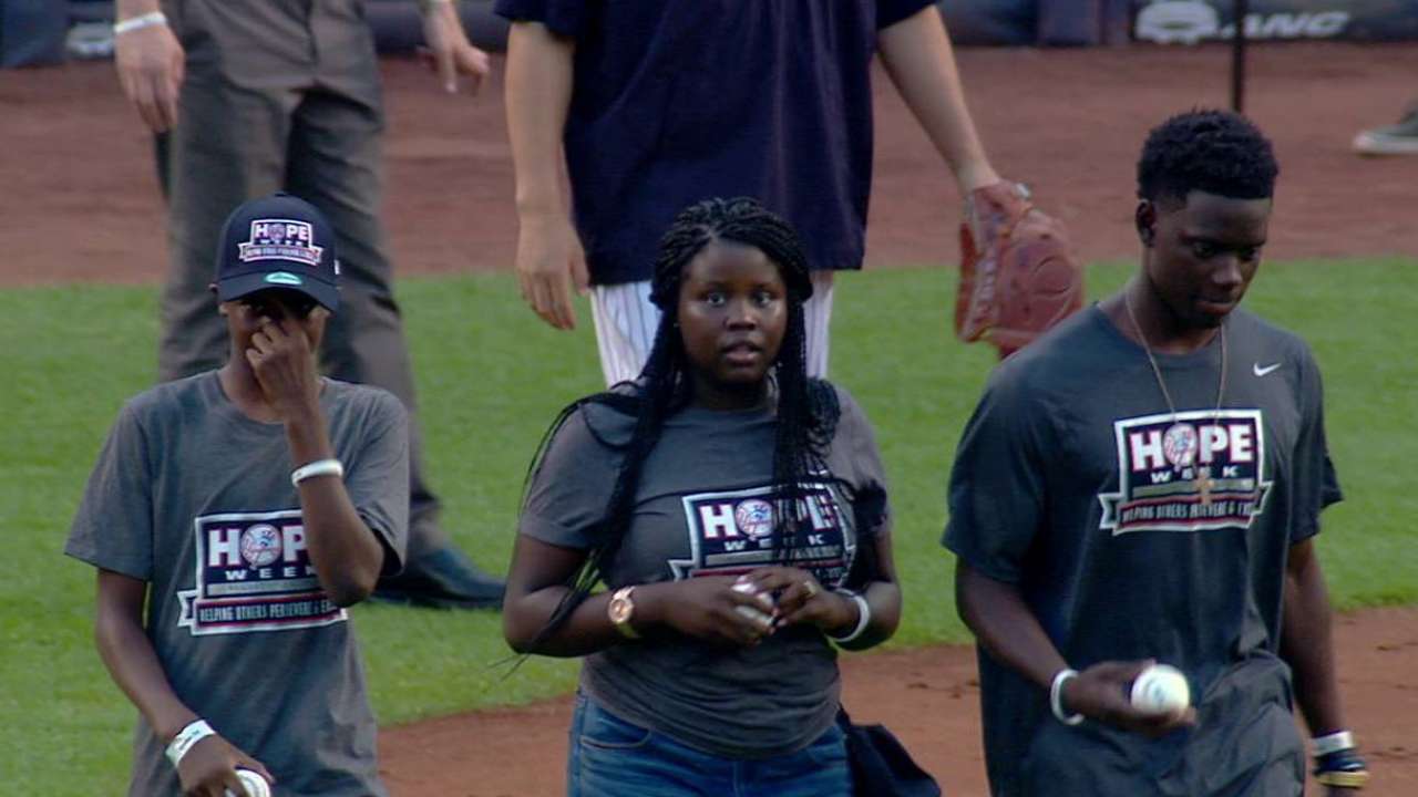 Courageous Cubs pick offers message of love