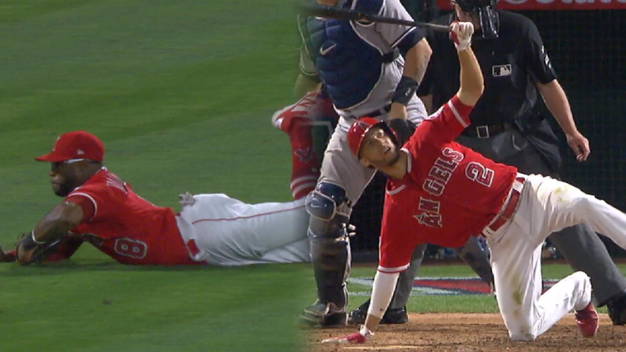 Simmons' HR caps Halos' rally past Yankees