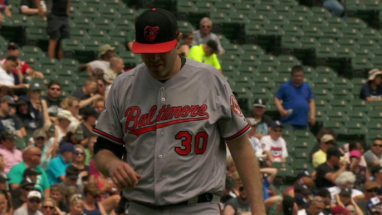 Tillman's inning-ending K