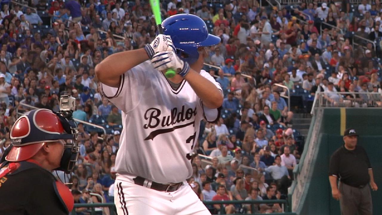 Congressman's three-run double