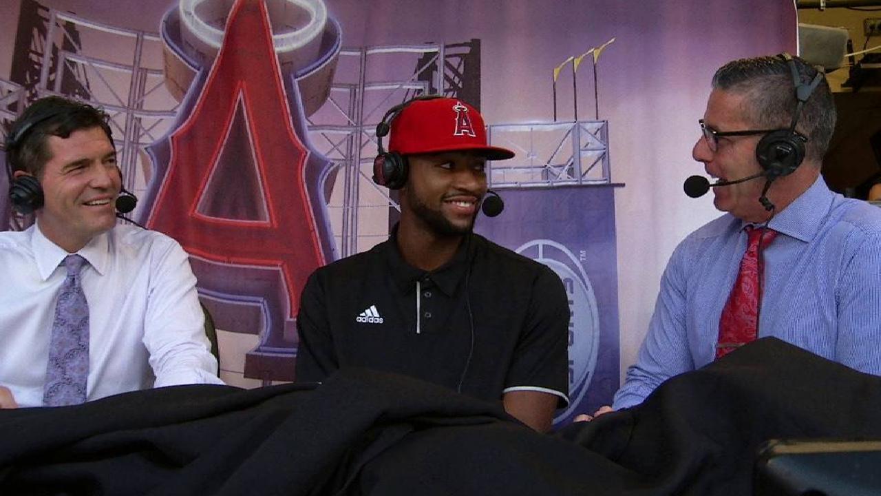 Adell wastes little time in signing with Halos