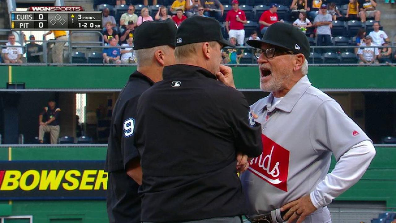 Maddon ejected in 1st