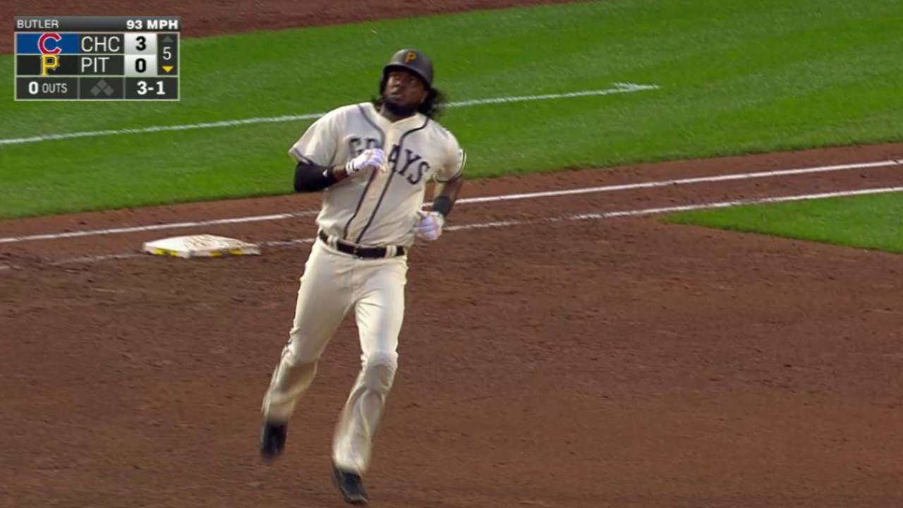 Bell's solo blast to center