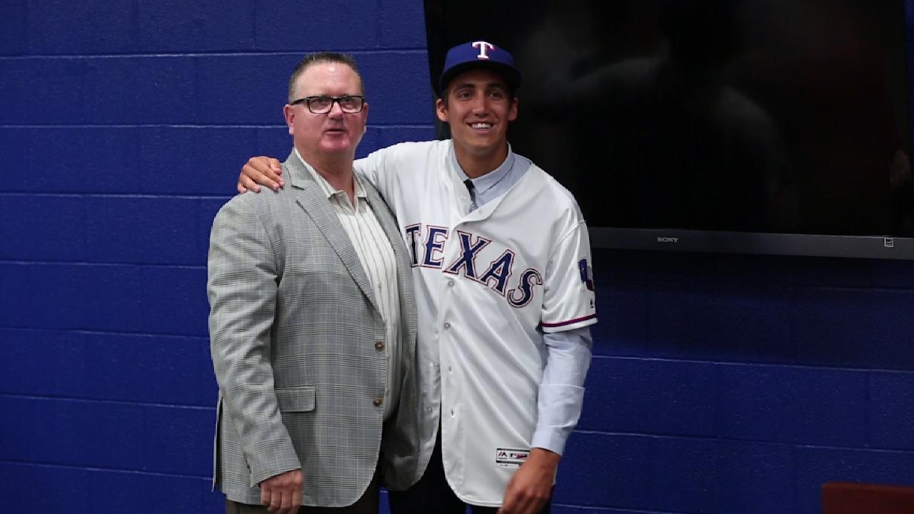 Rangers sign top three Draft picks