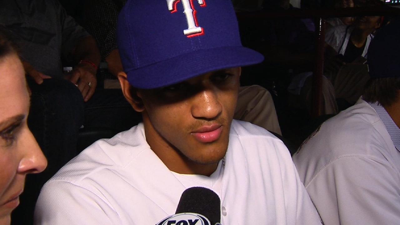 Bubba Thompson on joining Texas
