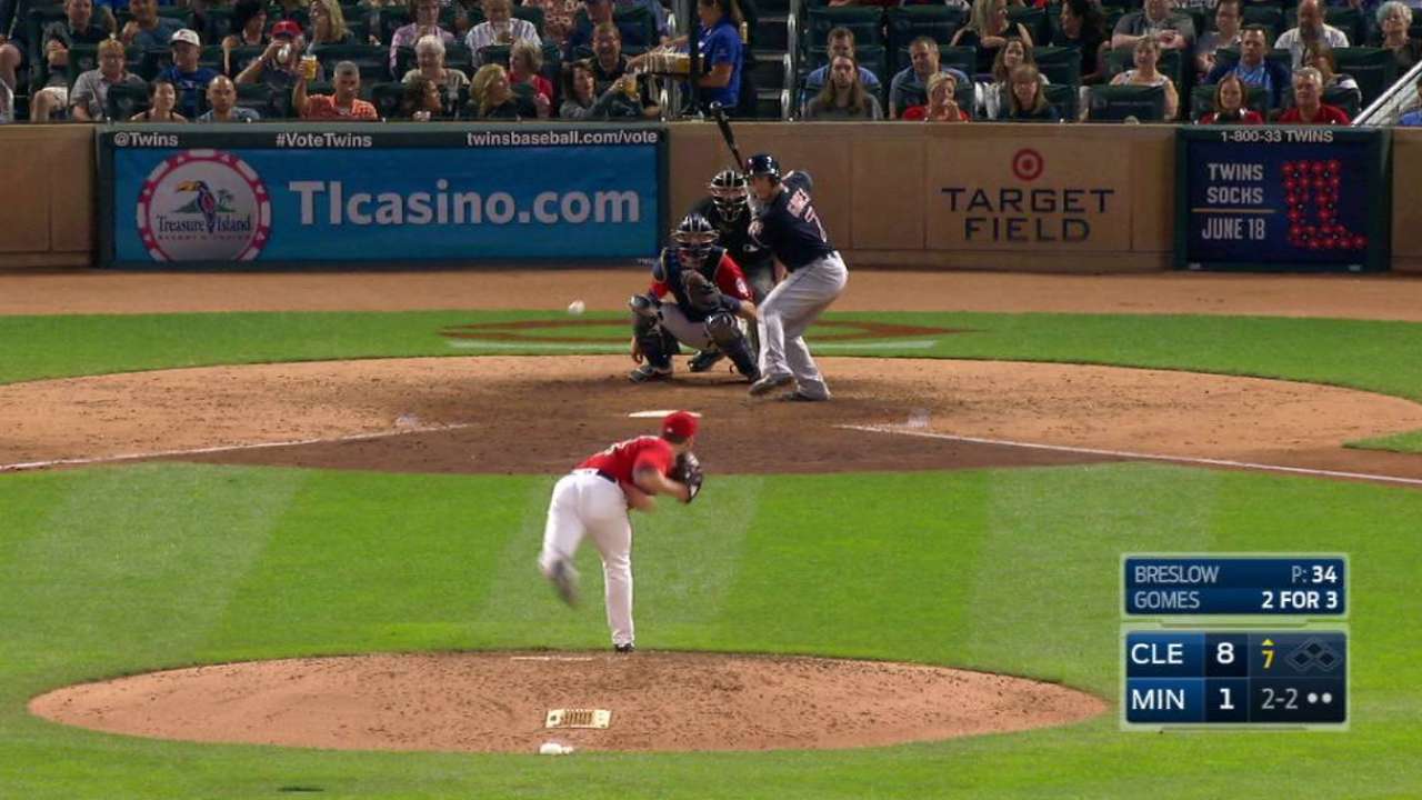 Breslow strikes out Gomes