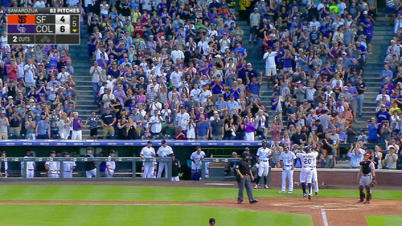 Senzatela suma 9na victoria y Rockies vuelven a vencer a Gigantes