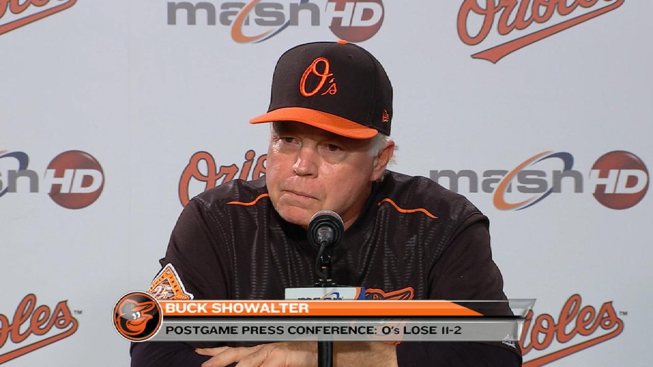 Showalter on loss to Cardinals