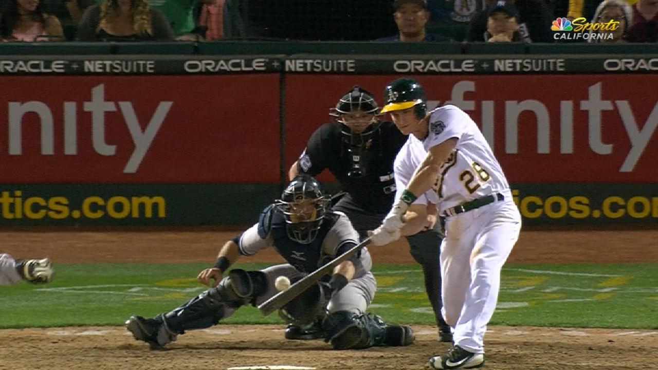 Chapman's go-ahead two-run knock