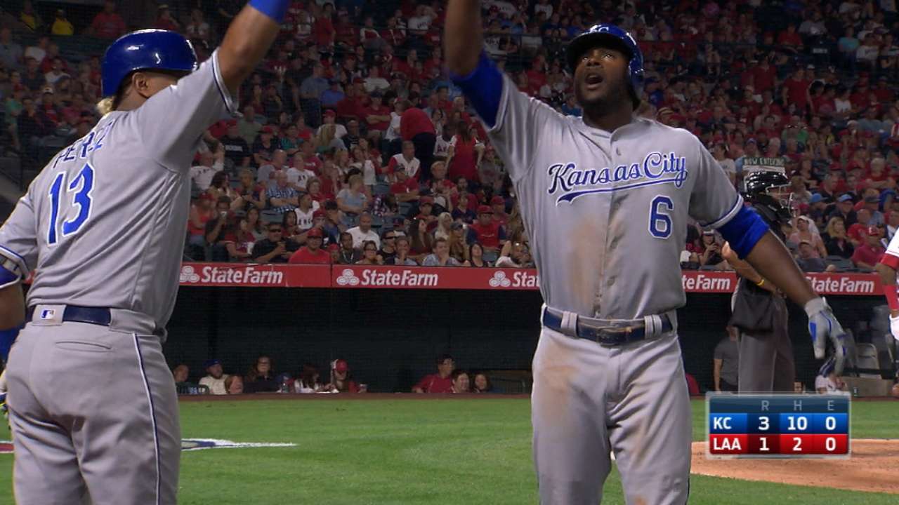Cain's two-homer game
