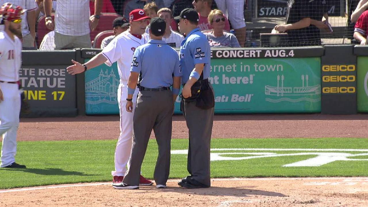 Price gets ejected