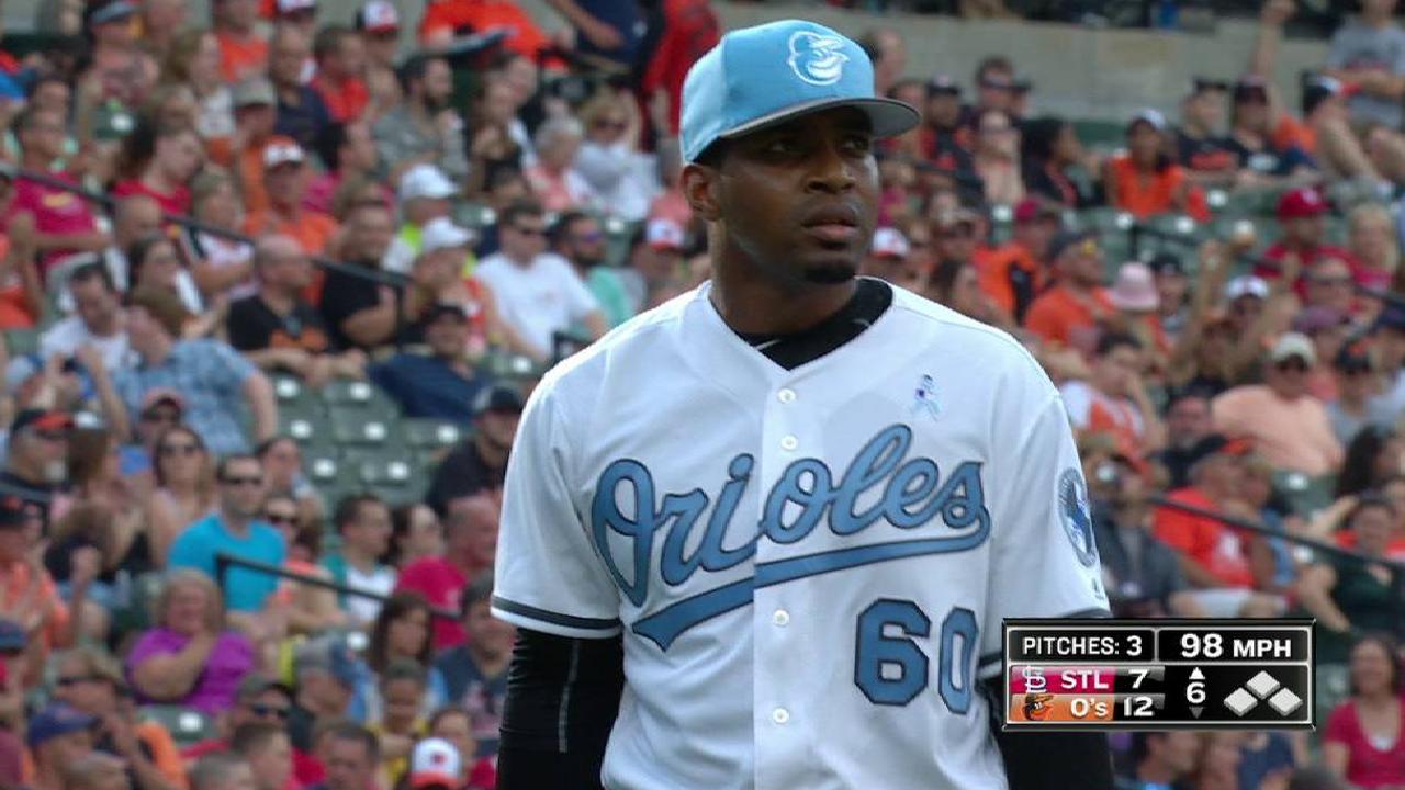 Showalter: Givens 'key' to win over Cardinals