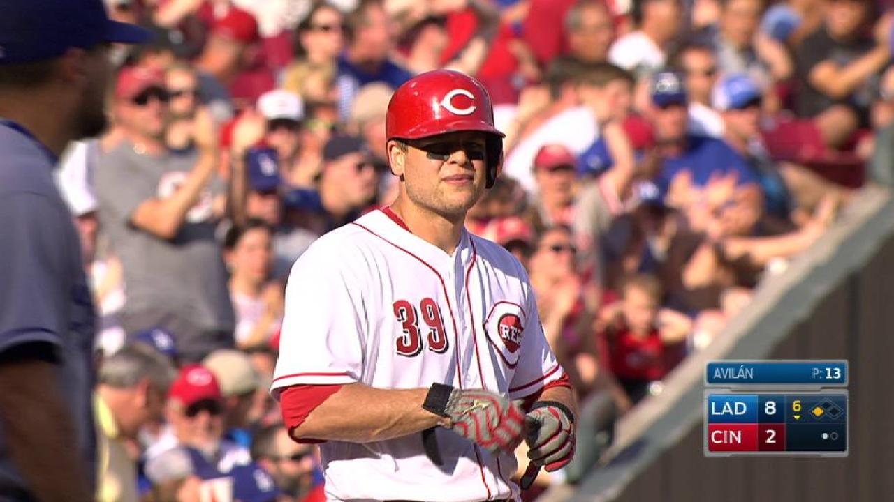 Mesoraco's triple to right