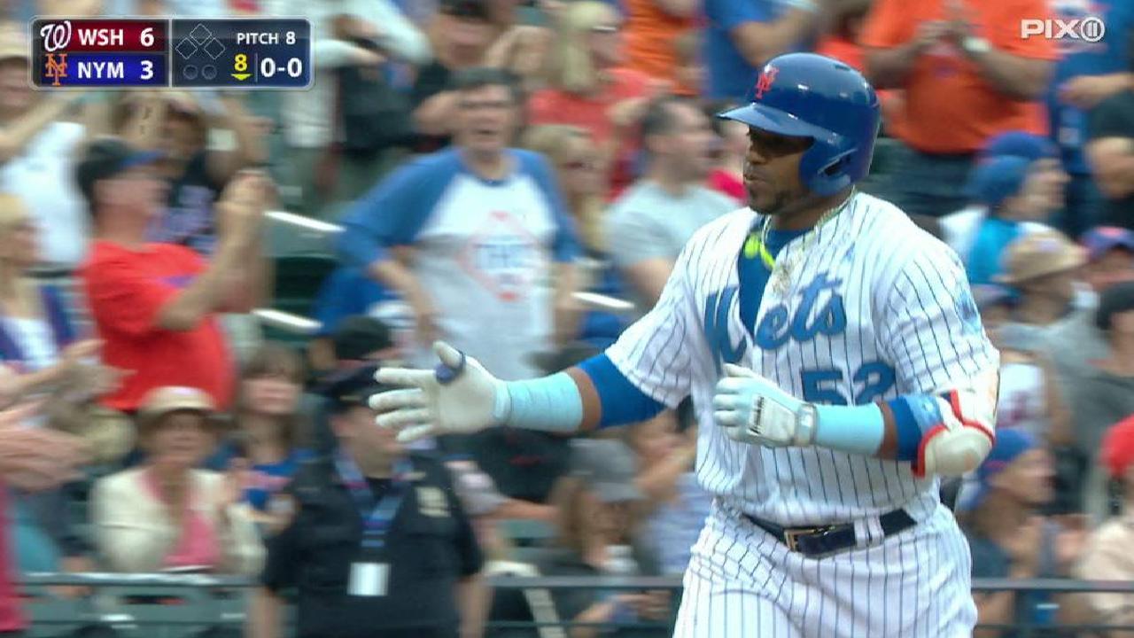 Cespedes' solo home run