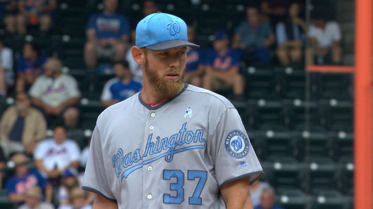 Strasburg's strong outing
