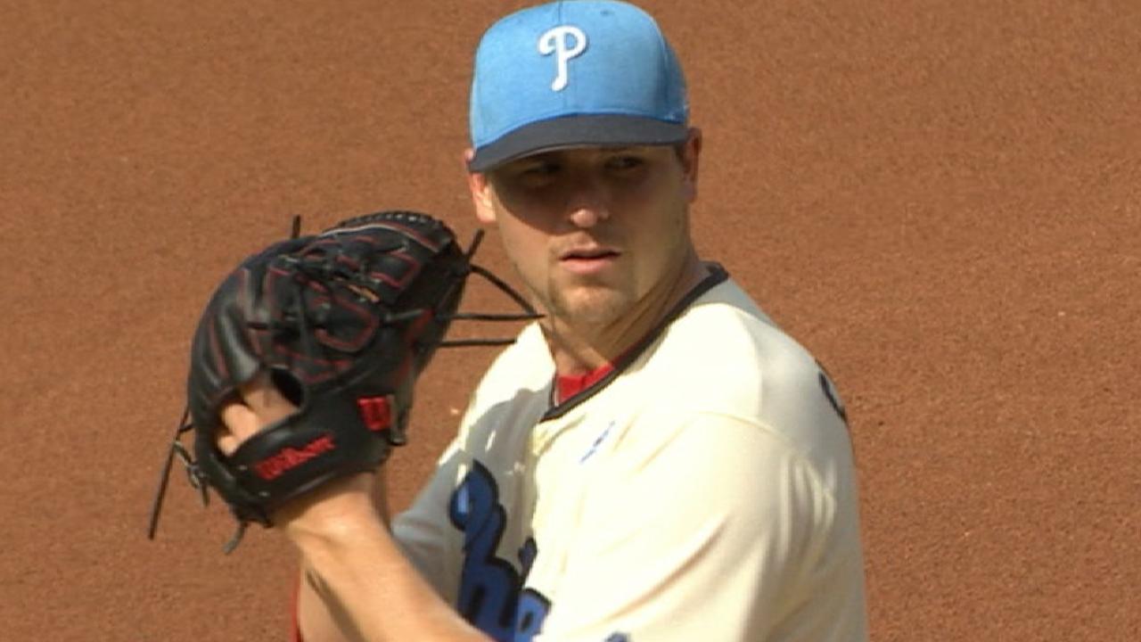 Eickhoff effective, but Phils quieted in loss
