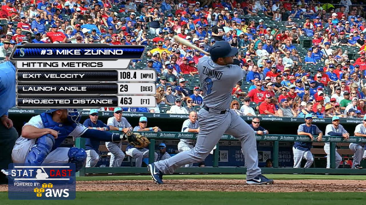 Statcast of the Day: Zunino clouts 463-ft. HR