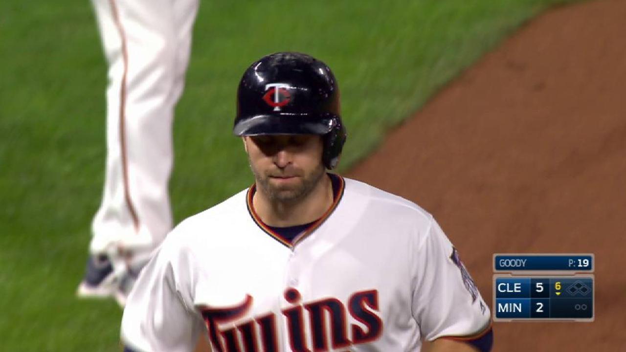 Dozier's solo homer