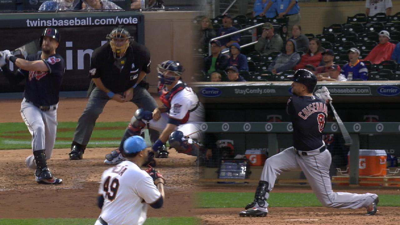 Chisenhall hits two home runs