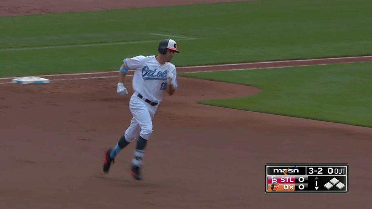 Smith's leadoff home run