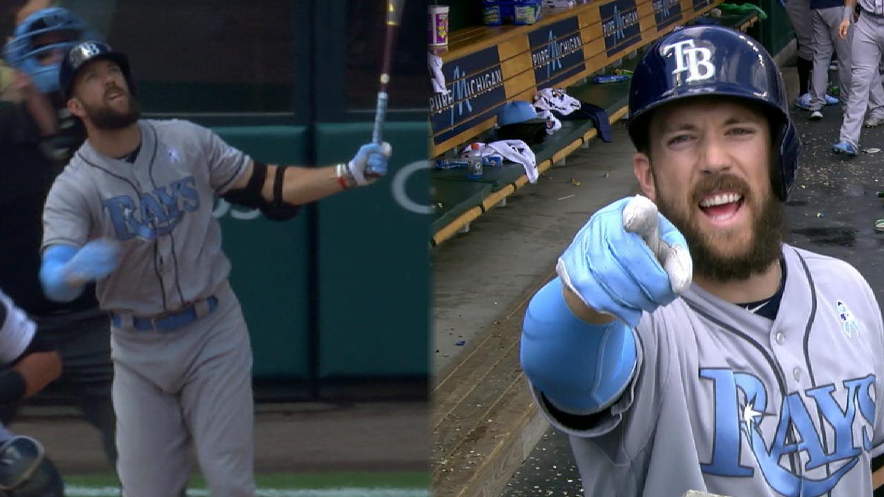 Rays ride 5 HRs, Souza slam to win vs. Tigers