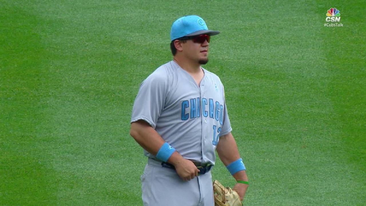 Heyward leaves game with injury