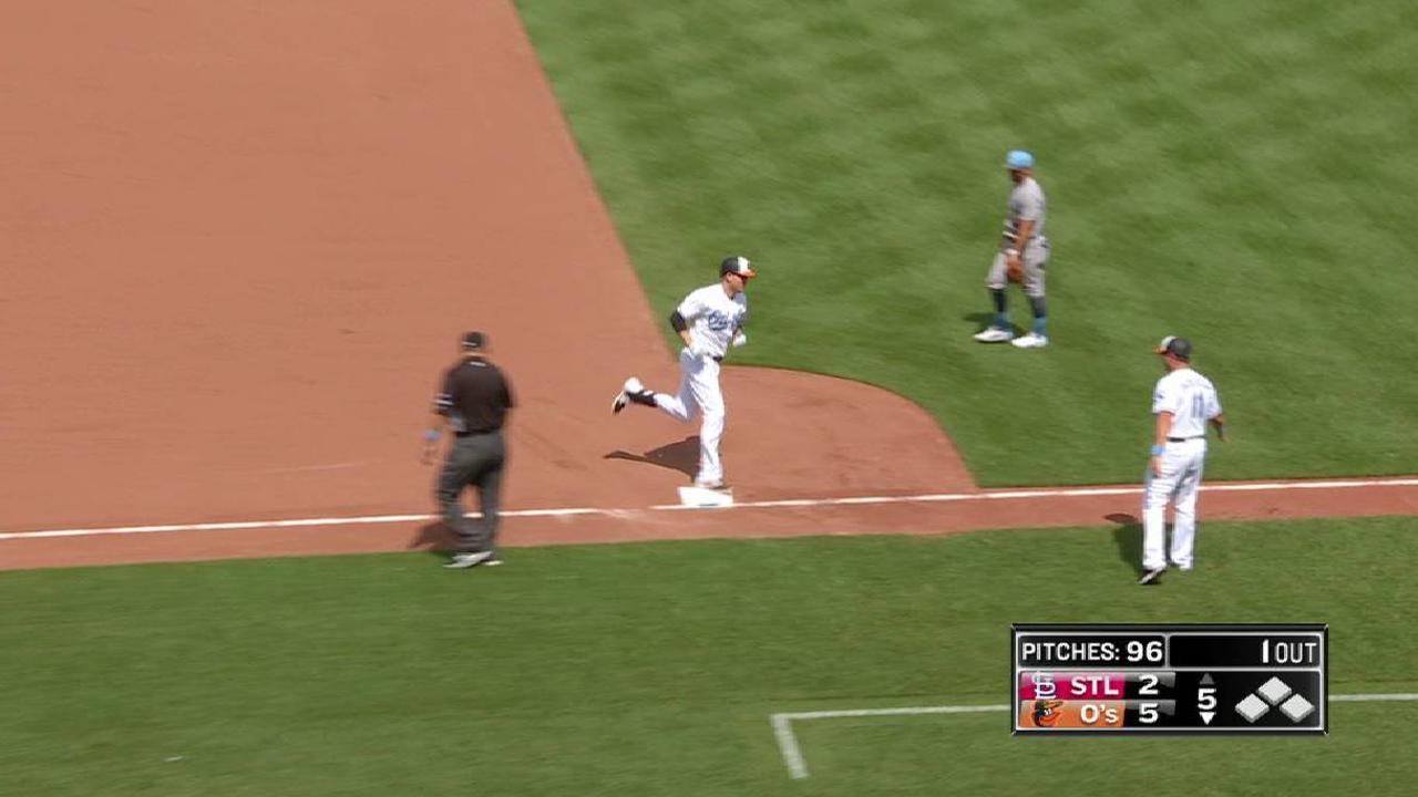 Trumbo's two-run homer
