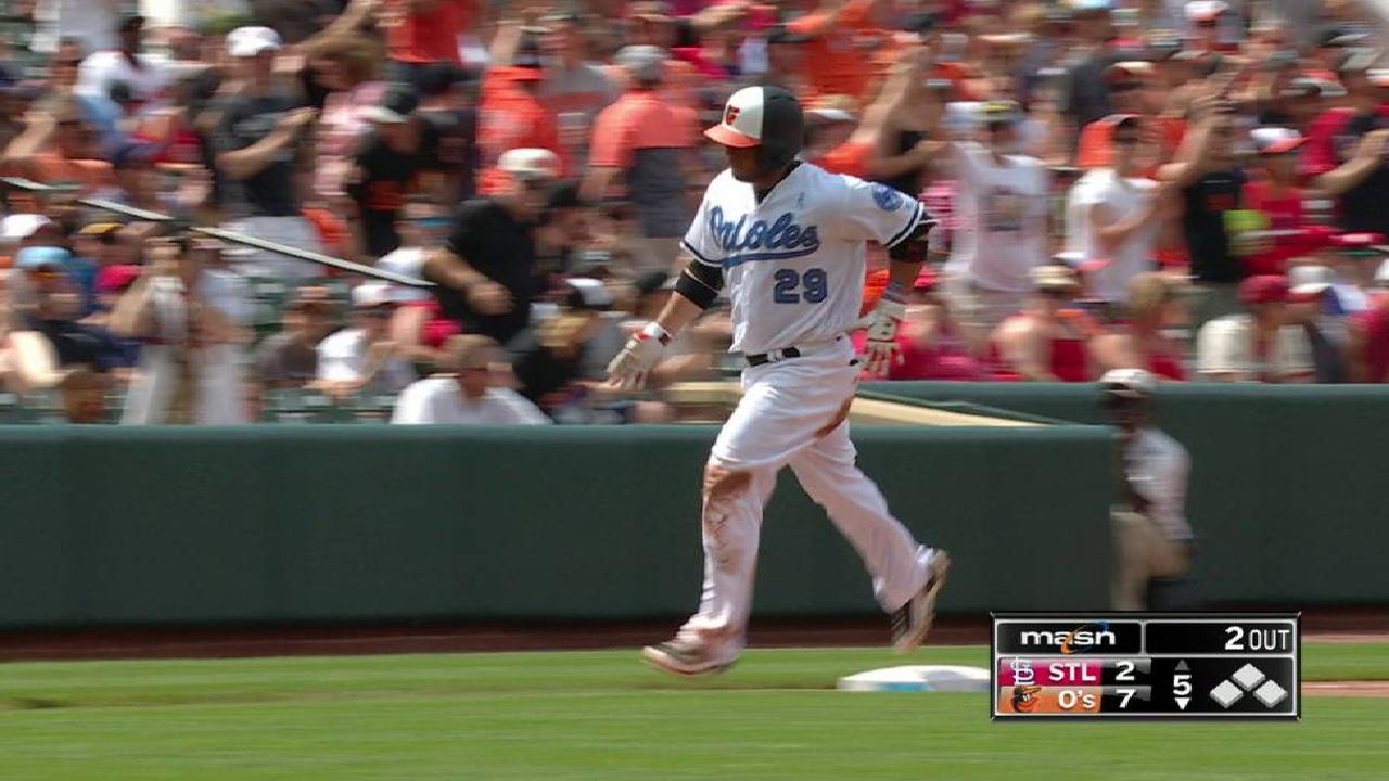 Castillo's solo home run