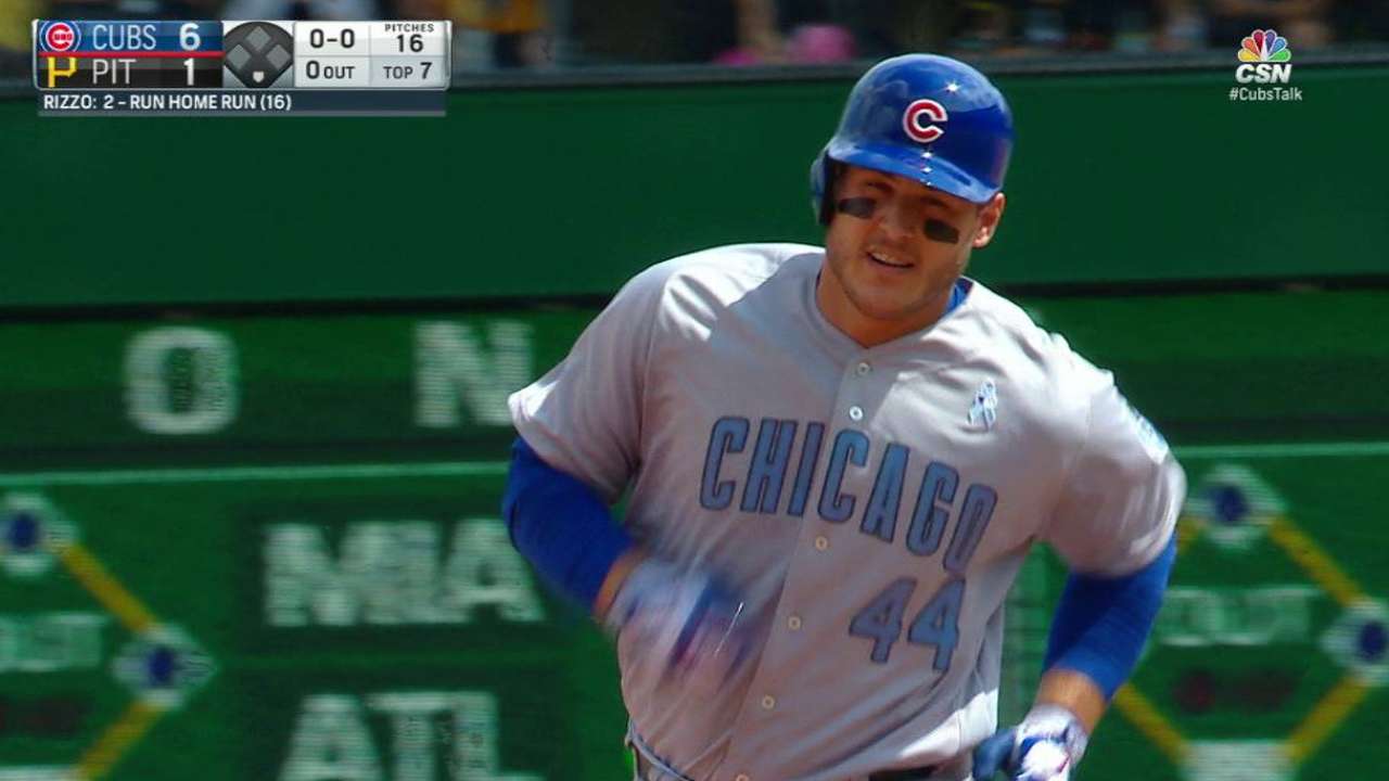 Rizzo's 150th career homer