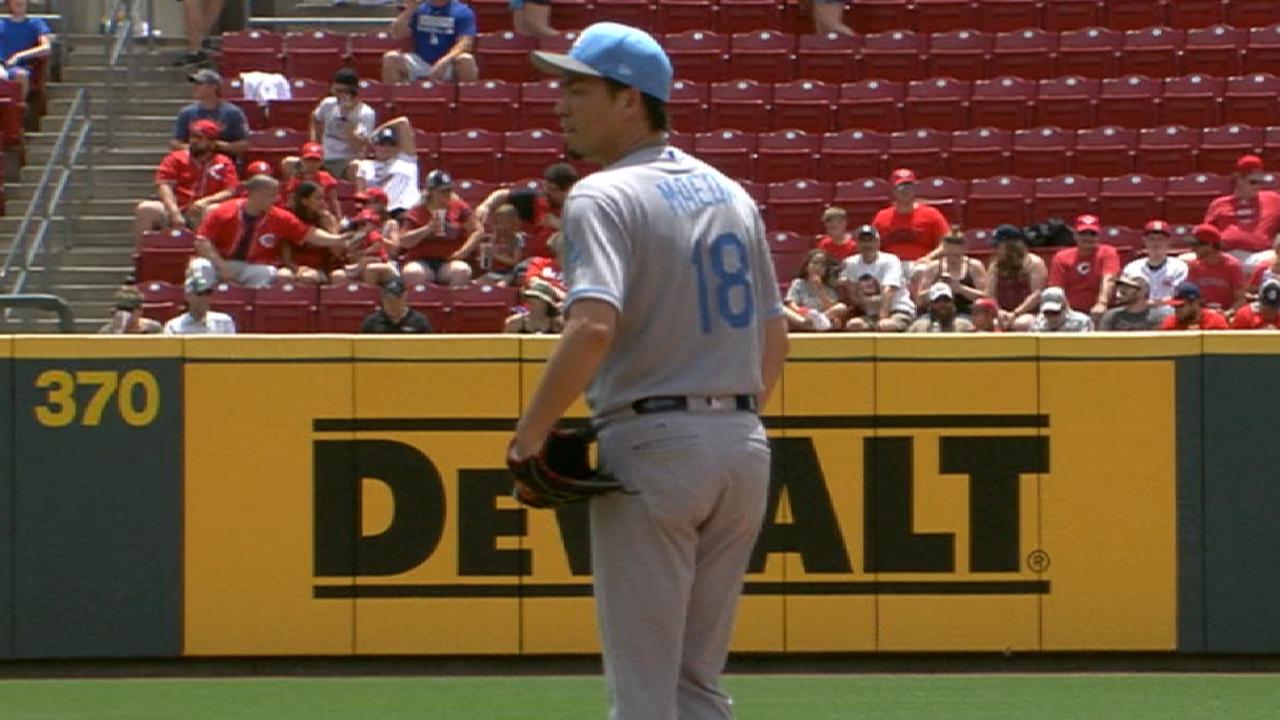 Maeda's strong outing vs. Reds