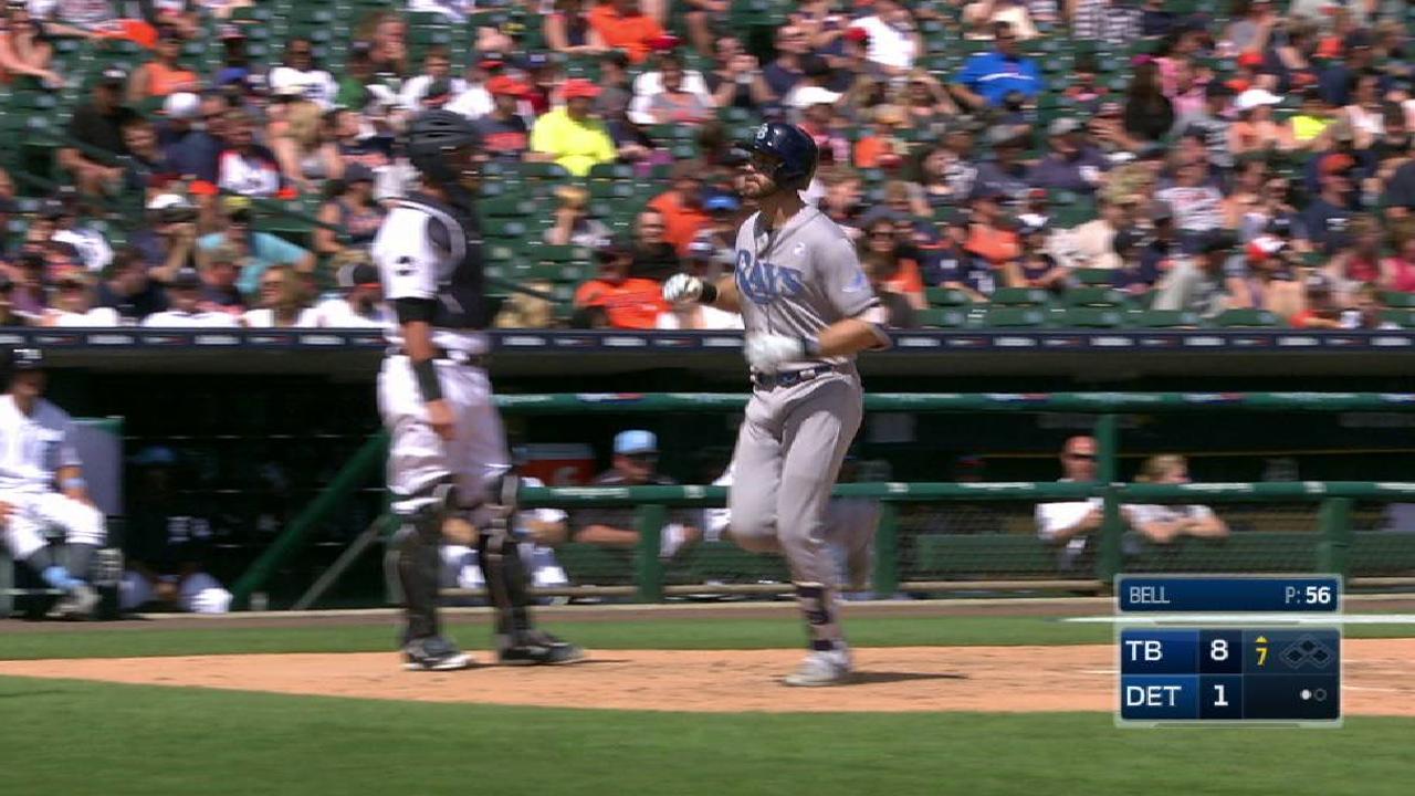 Longoria's long solo home run