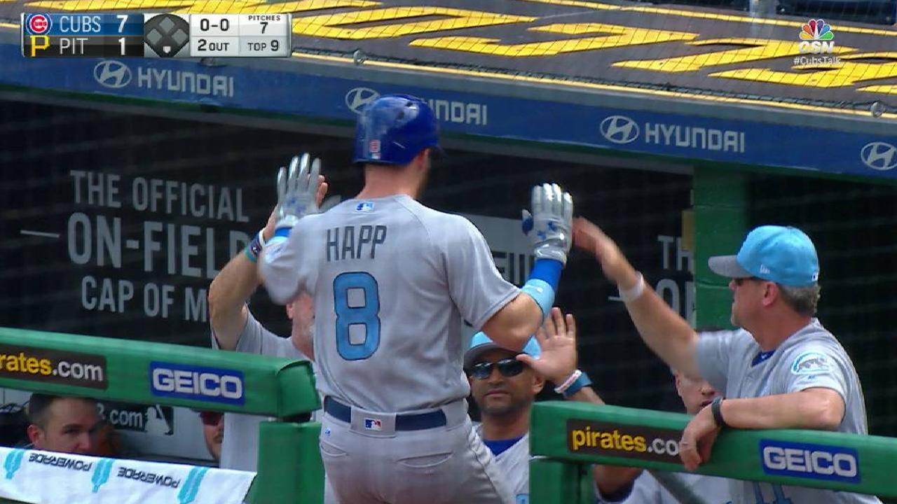Happ's solo home run