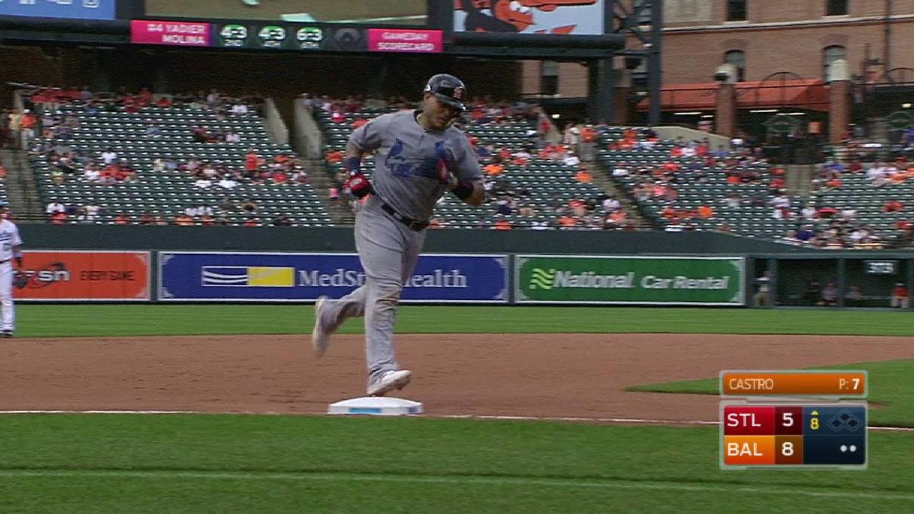 Molina's solo home run